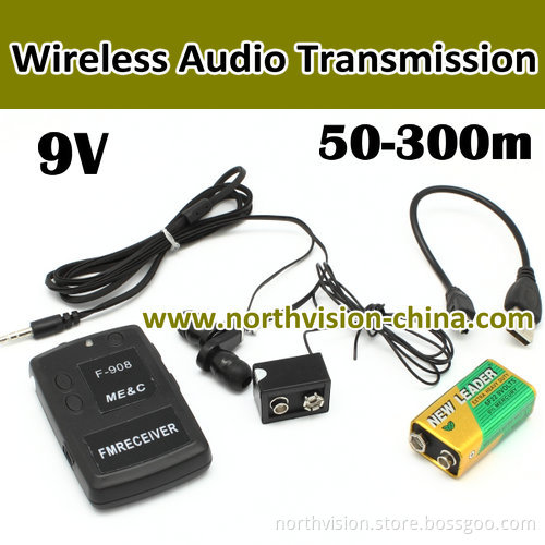 Wireless Audio Transmitter with FM Radio Function